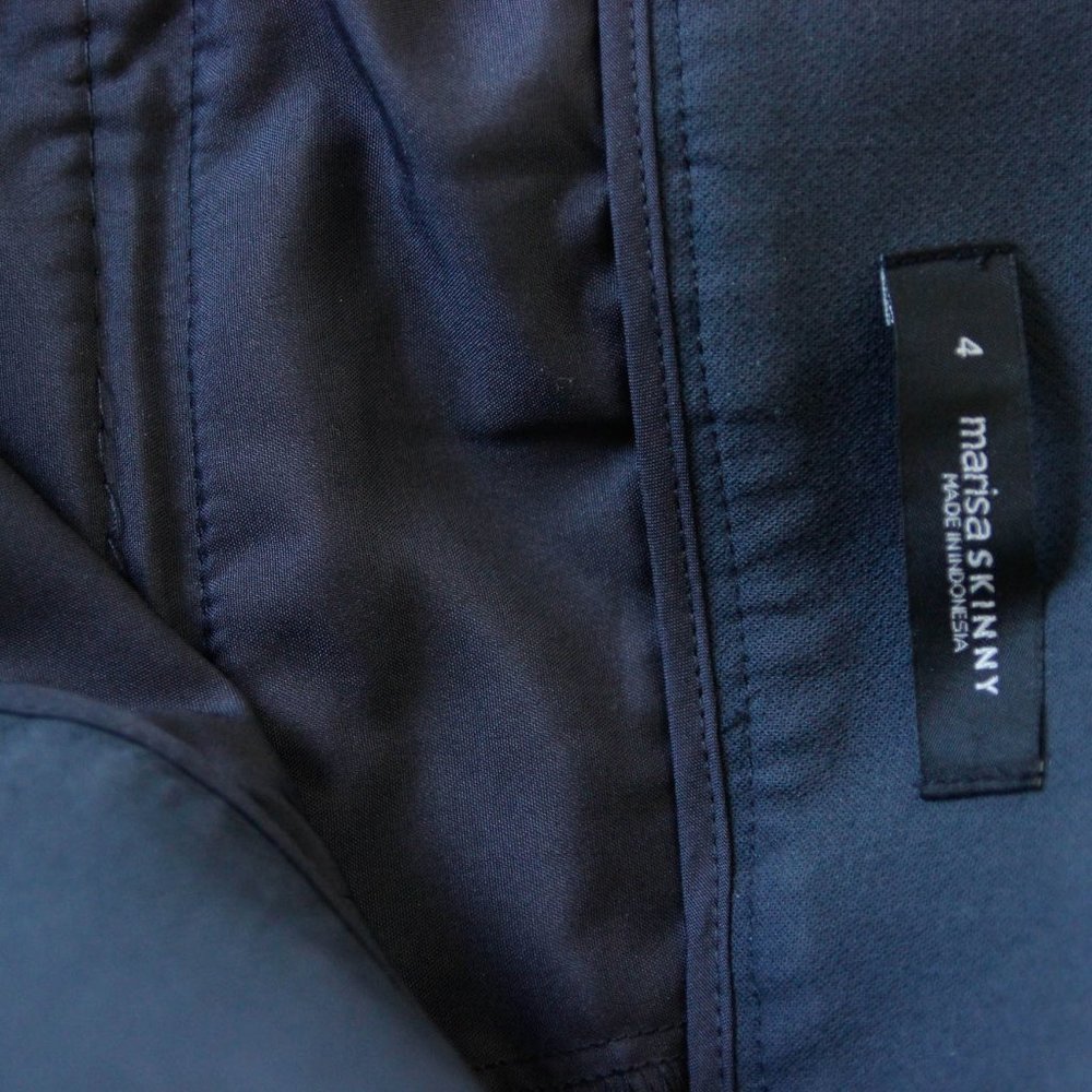 Grey Skinny Slacks - Picture 2 of 6